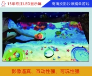 高清投影沙灘捕魚游戲
